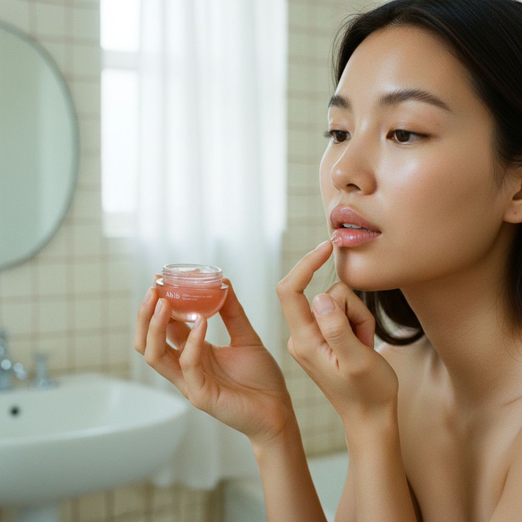 [Abib] PDRN COLLAGEN LIP MASK GLAZED JELLY 11g — Lèvres pulpeuses et hydratées - lifestyle