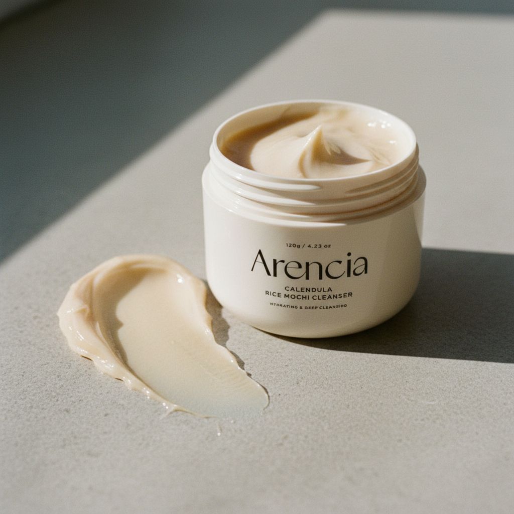 ARENCIA (EU PACKAGE) CALENDULA RICE MOCHI CLEANSER 120G - texture
