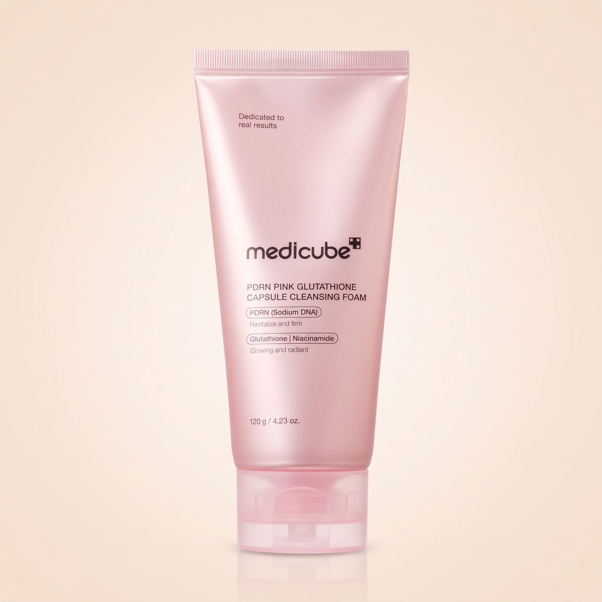 Medicube – PDRN Pink Glutathione Capsule Cleansing Foam – 120g - hero