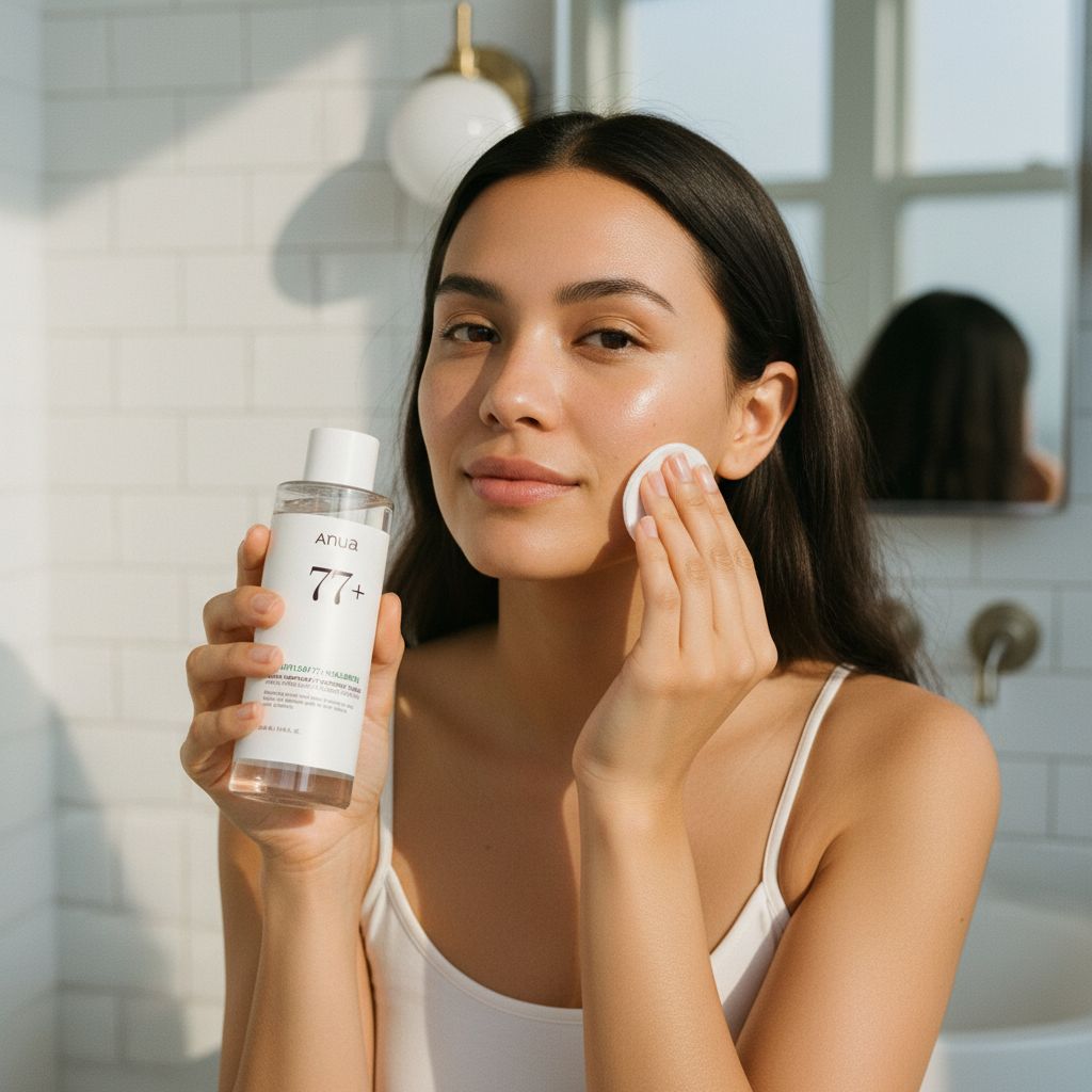 Anua – Mini Heartleaf 77+ Hyaluron Soothing Toner — Hydratation apaisante intensive - lifestyle