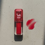 [ETUDE] DEAR DARLING OIL TINT 05 RED OIL 4.2G - texture