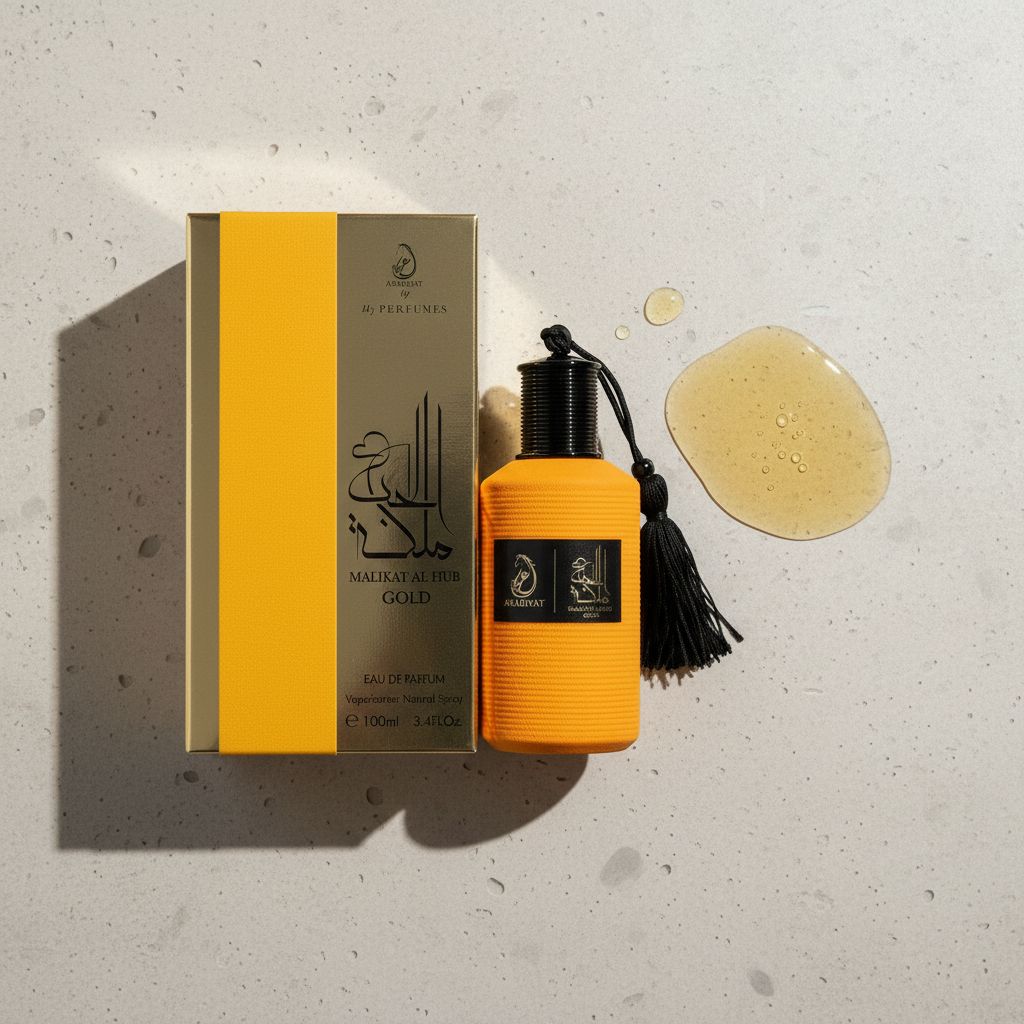 MY PERFUMES Malikat Al Hub Gold Eau de Parfum - 100ml - texture