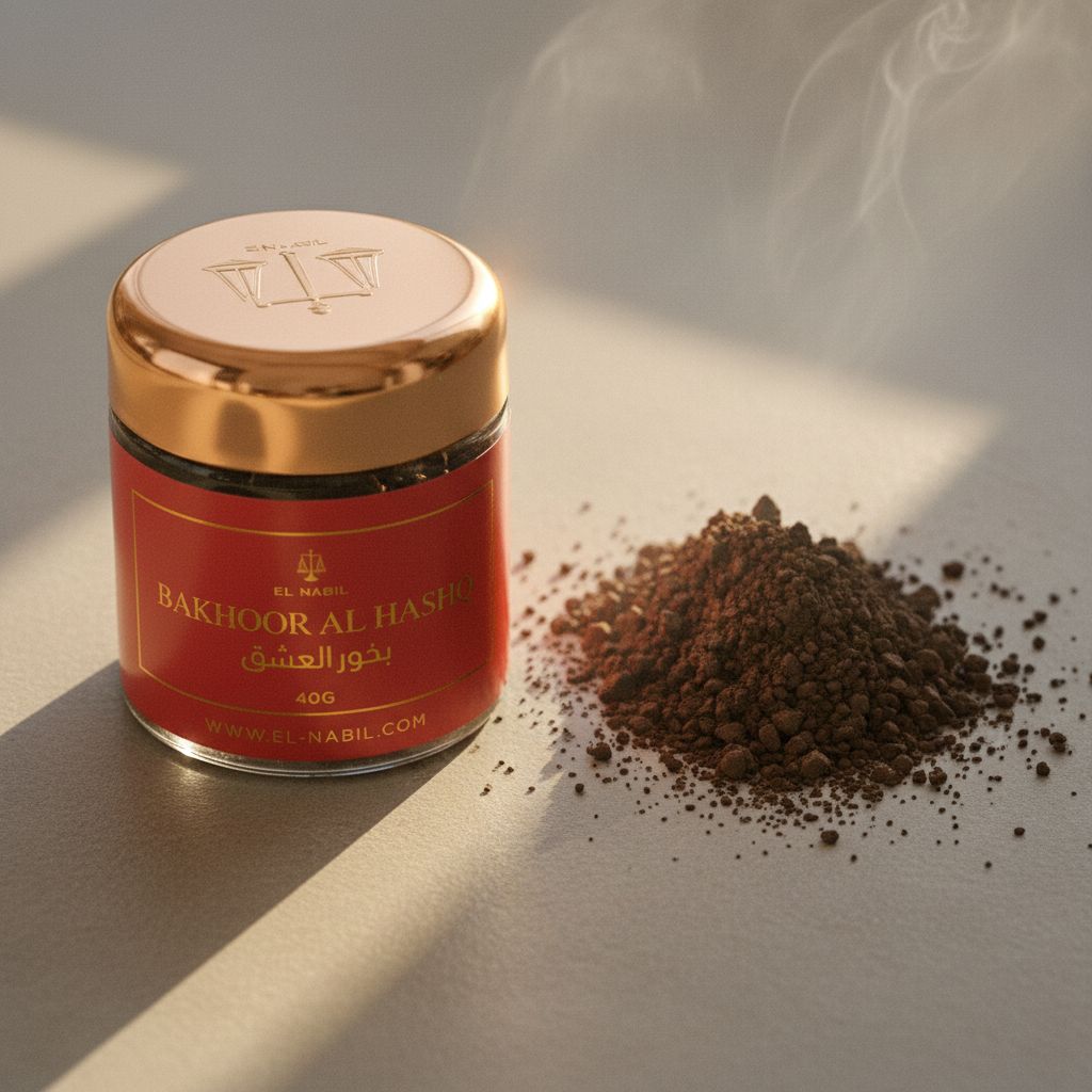 EL NABIL Bakhoor Al HASHQ 40G - texture