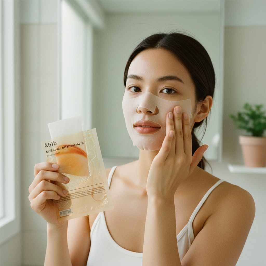 [Abib] [1ea] MILD ACIDIC PH SHEET MASK GLUTATHIOSOME FIT 30ml — Masque éclat anti-âge glutathion - lifestyle