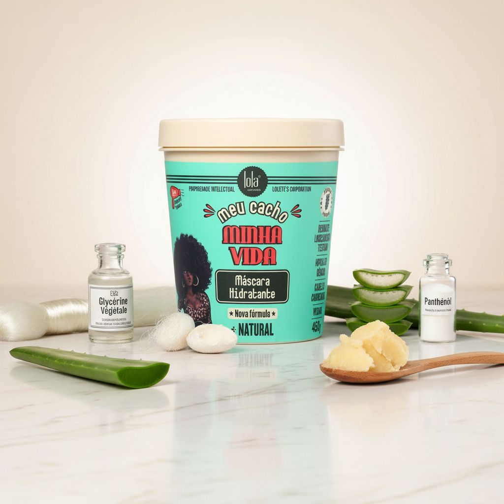 Lola Cosmetics – Meu Cacho Minha Vida Masque Hydratation Intense 450g - ingredients