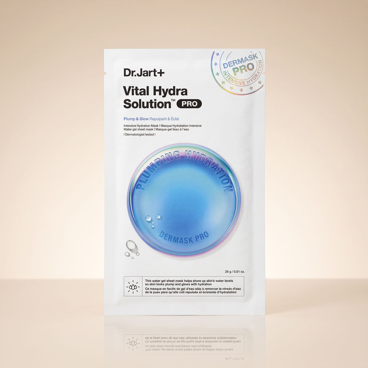 Dr.Jart+ – Dermask Water Jet Vital Solution Mask Pack - Vital Hydra solution — Hydratation intense et revitalisante - hero