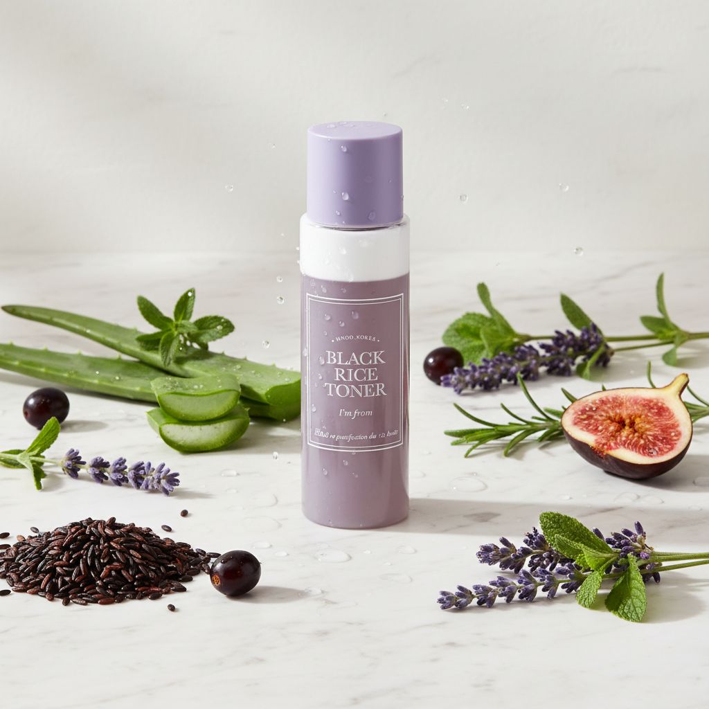 I'm From - Black Rice Toner - 30ml — Éclat et purification du riz noir - ingredients