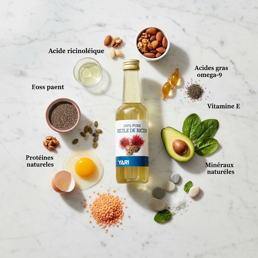 Yari Huile de Ricin 250 ml - ingredients
