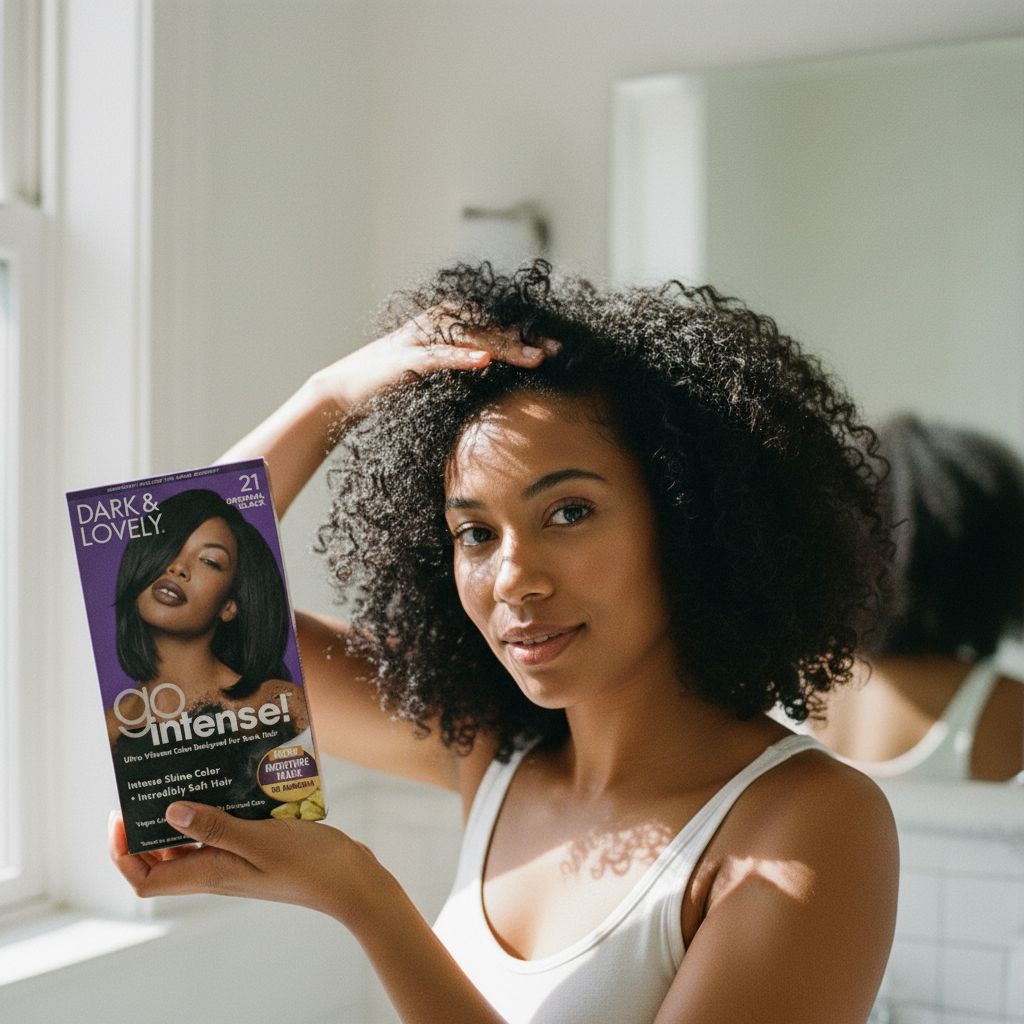 Dark & Lovely Go Intense Original Black 21 - lifestyle