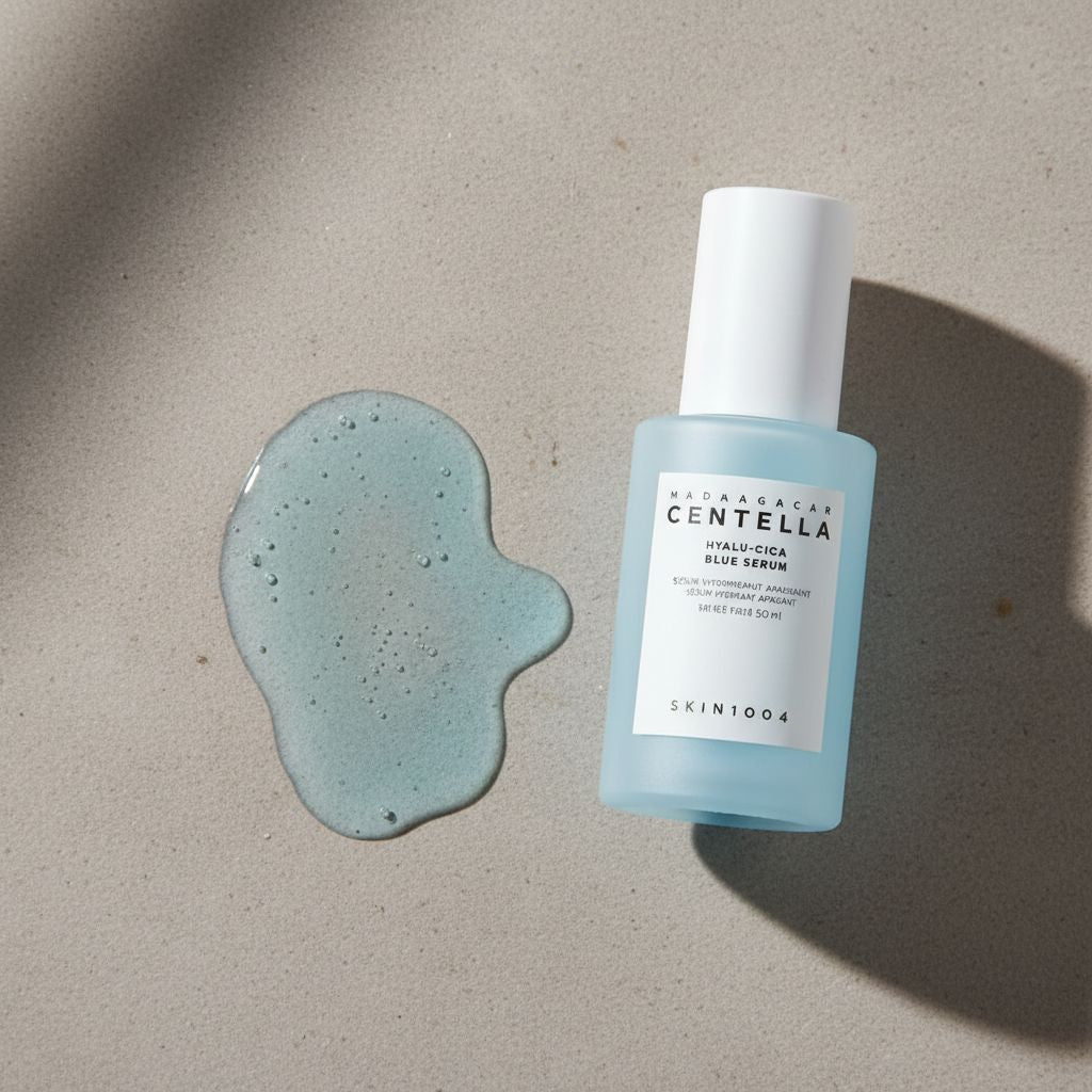 SKIN1004 Madagascar Centella Hyalu-Cica Blue Serum – Sérum Hydratant Apaisant 50 ml - texture