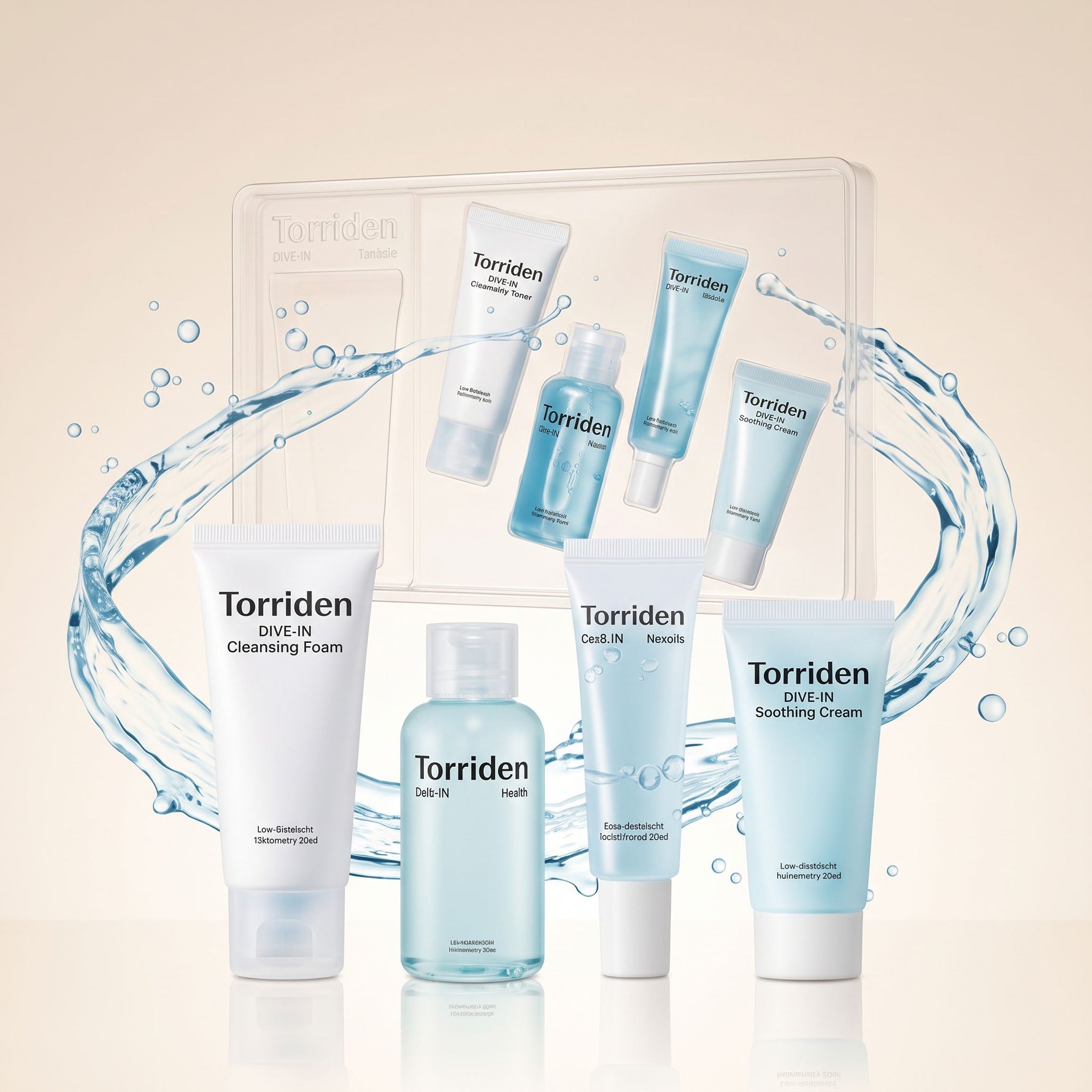 Torriden Dive-In Hydrating Discovery Kit – Kit Découverte à l’Acide Hyaluronique - hero