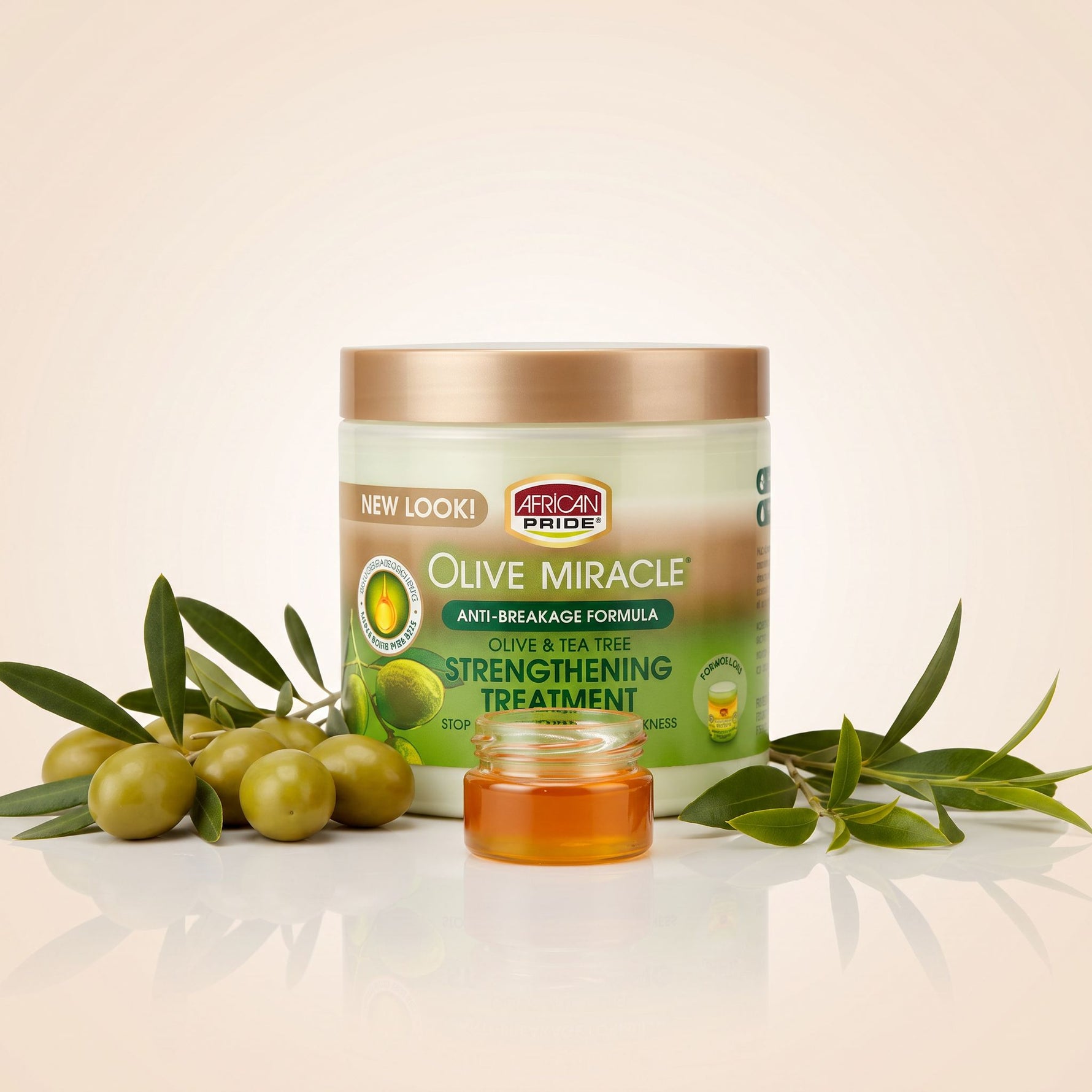 African Pride Olive Miracle – Crème Anti-Casse Fortifiante 5.3oz (Anti-Breakage Cream) - hero