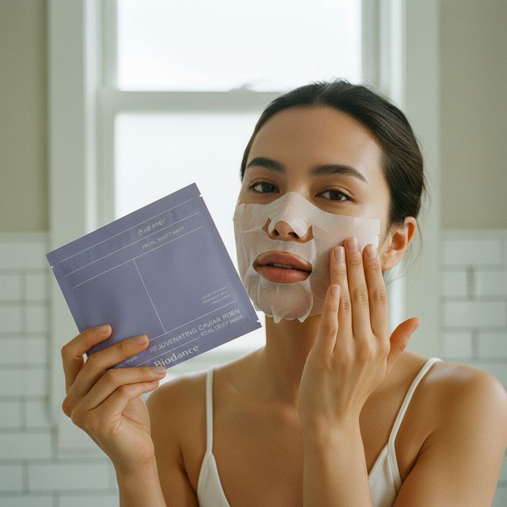 Biodance Rejuvenating Caviar PDRN Real Deep Mask – Masque Régénérant Éclat 34 g - lifestyle