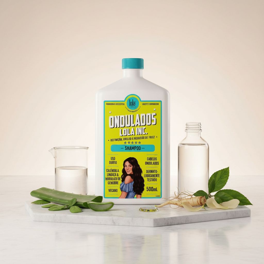 Lola Cosmetics – Ondulados Shampoing Légèreté & Définition 500ml - ingredients