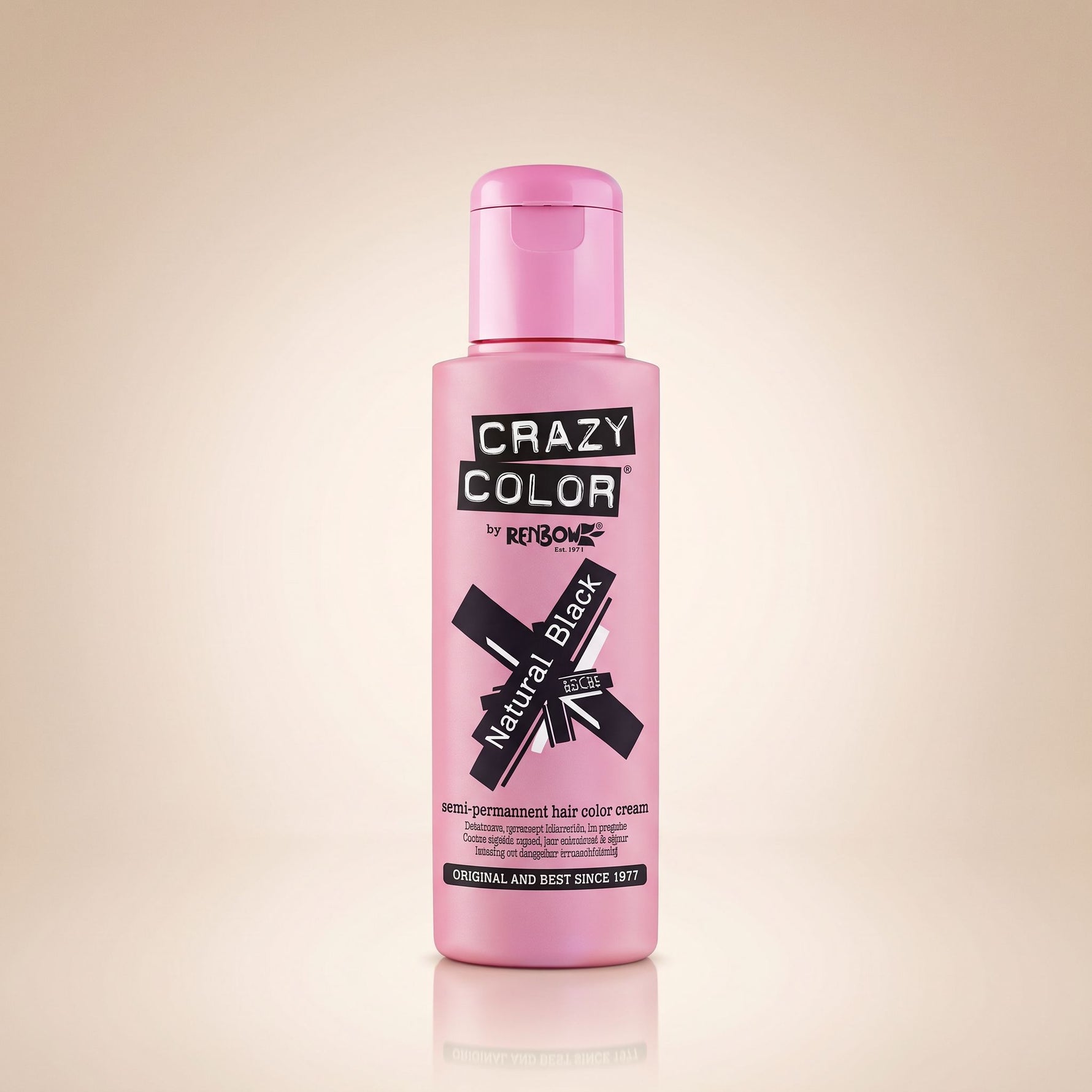 Crazy Color Natural Black 100 ml - hero