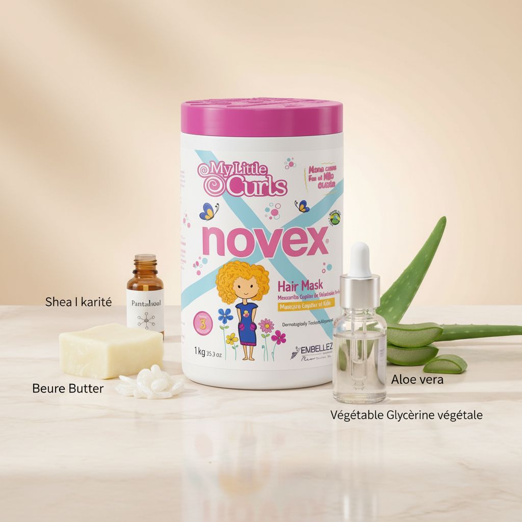 Novex My Little Curls Masque Capillaire 1 kg - ingredients