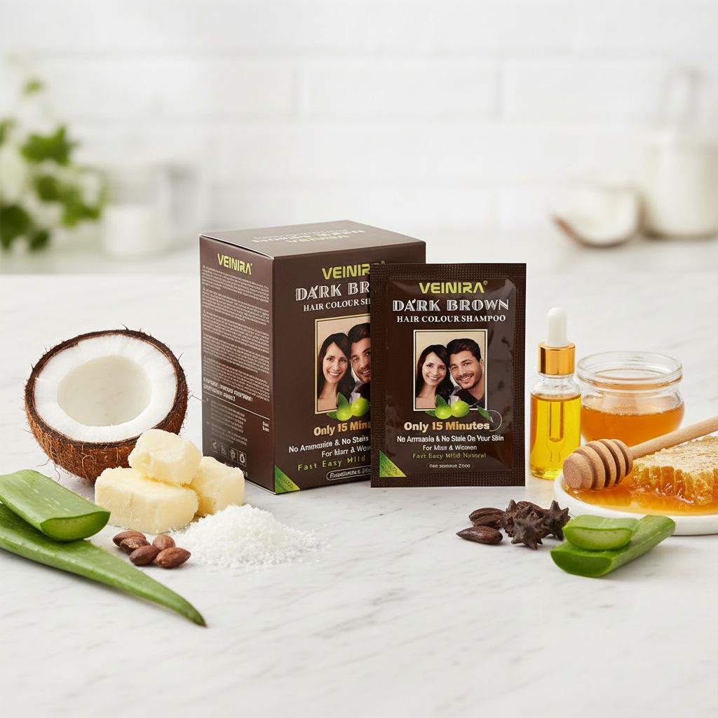 VEINIRA Dark Brown HAIR Shampoo (Sachet) - ingredients