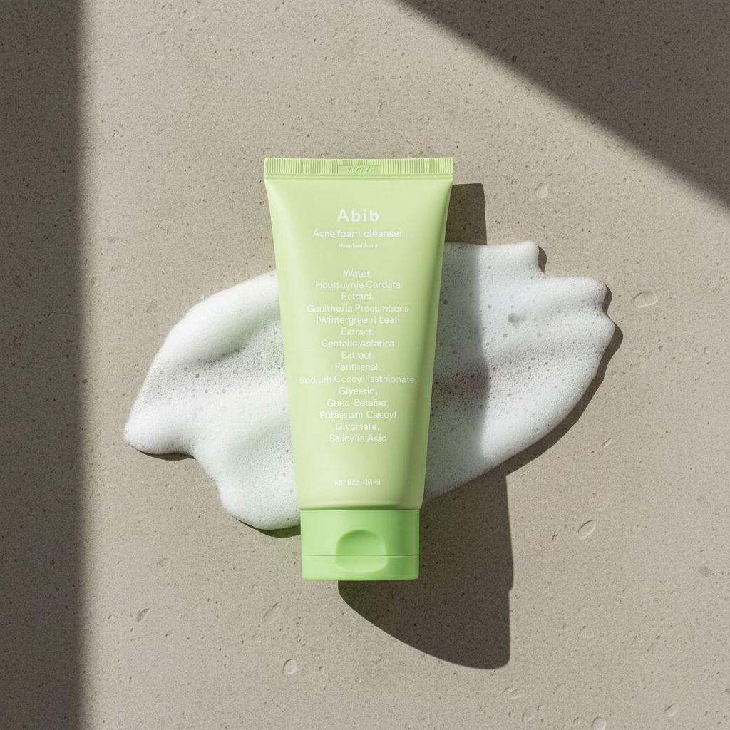 [Abib] ACNE FOAM CLEANSER HEARTLEAF FOAM 150ML - texture
