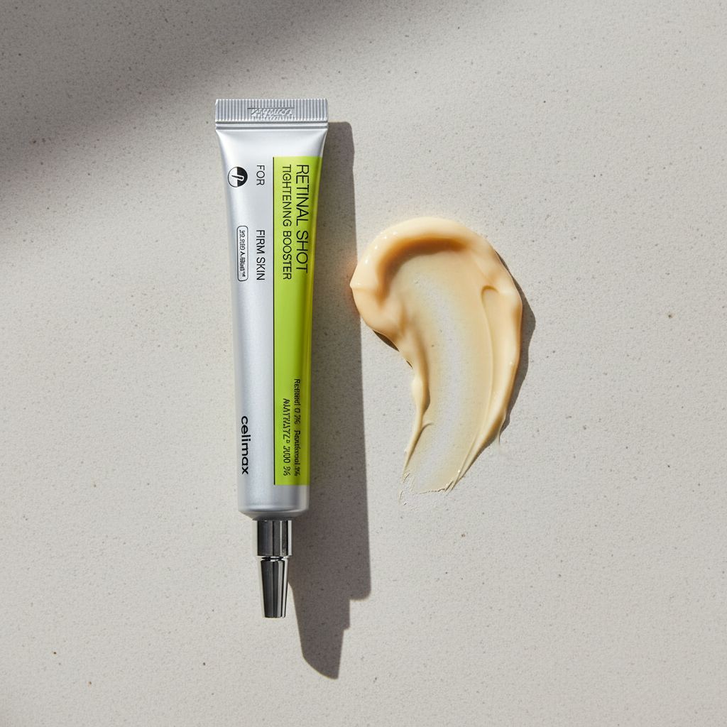 celimax THE-A Retinal Shot Tightening Booster 15ml — Raffermissement intensif rétinol avancé - texture