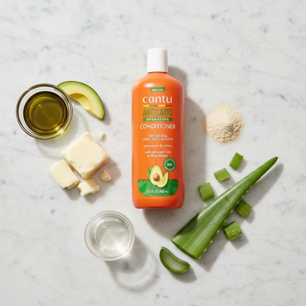 CANTU – Après-Shampoing Hydratant 400ml (Avocado Conditioner) - ingredients