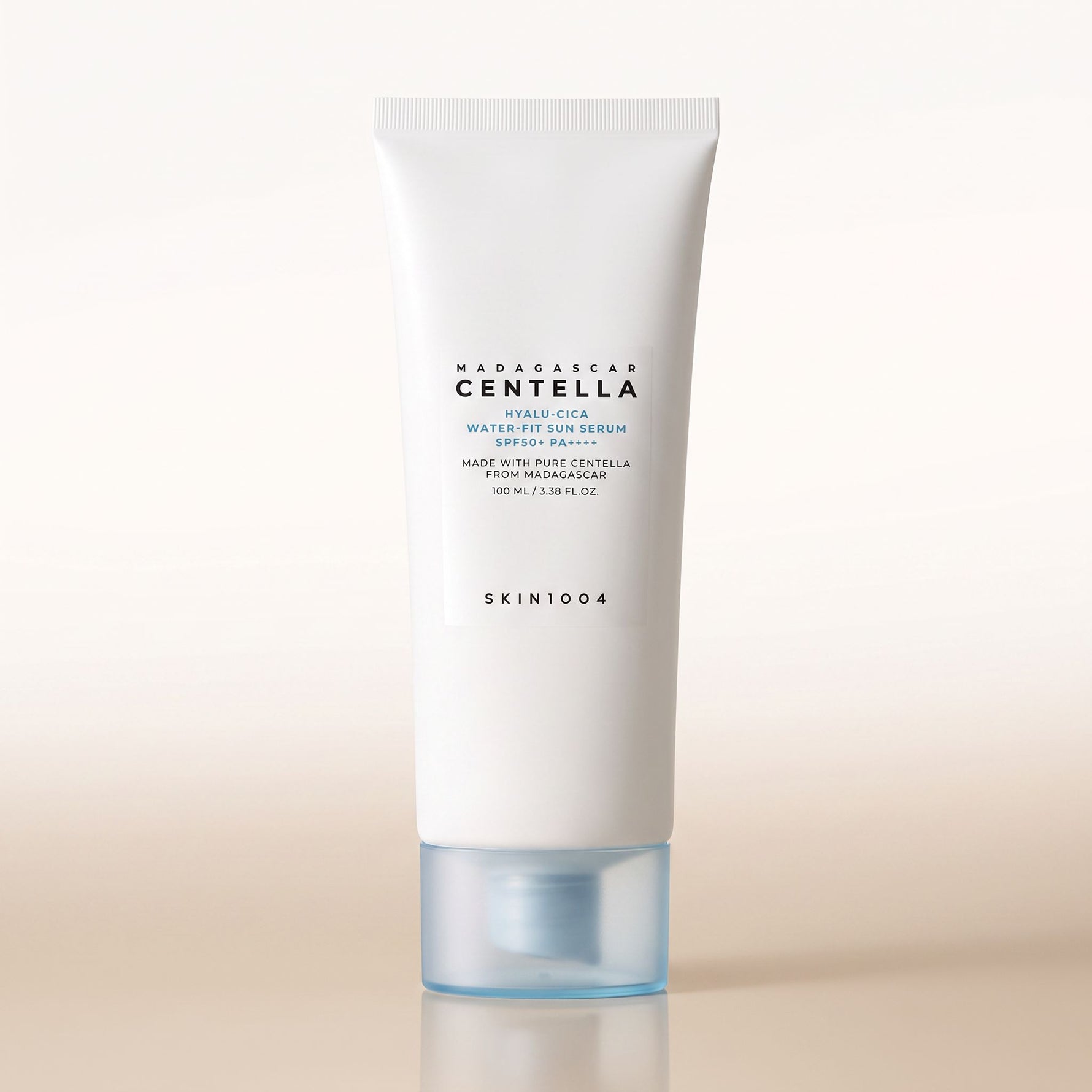 [Skin1004] Madagascar Centella Hyalu-Cica Water-Fit Sun Serum 100ml — Protection hydratante et apaisante - hero