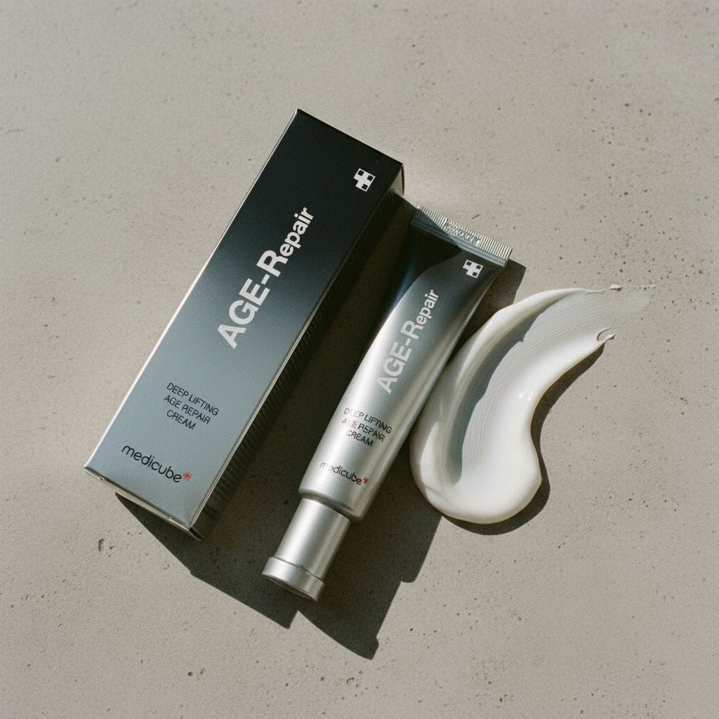 Medicube Deep Lifting Age Repair Cream – Crème Raffermissante Anti-Âge 30 ml - texture