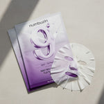 [Numbuzin] (4EA) No.9NAD  Bio Lifting Full Cover Facial Mask (+GWP) — Lifting complet et couverture totale - texture