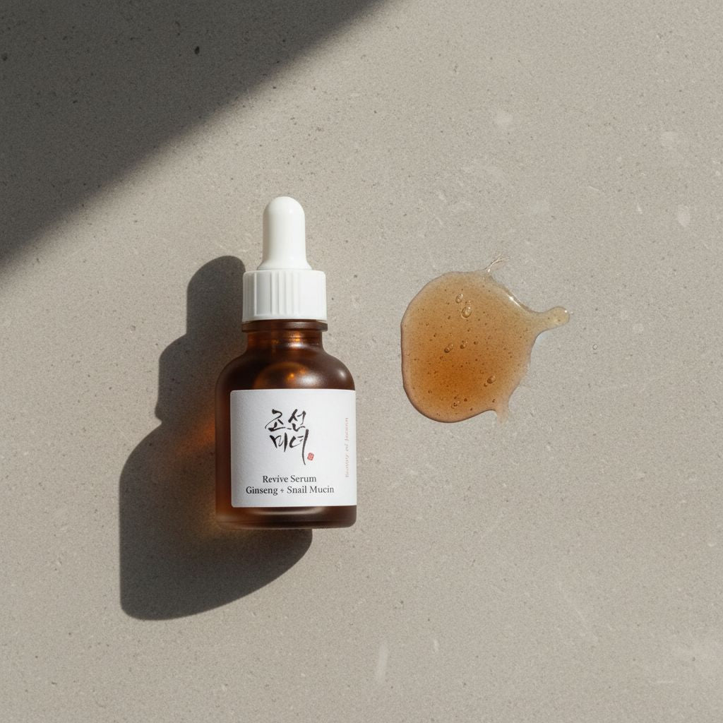 [Beauty of Joseon] Revive Serum : Ginseng+Snail Mucin 60ml — Rajeunissement intense et nutrition - texture