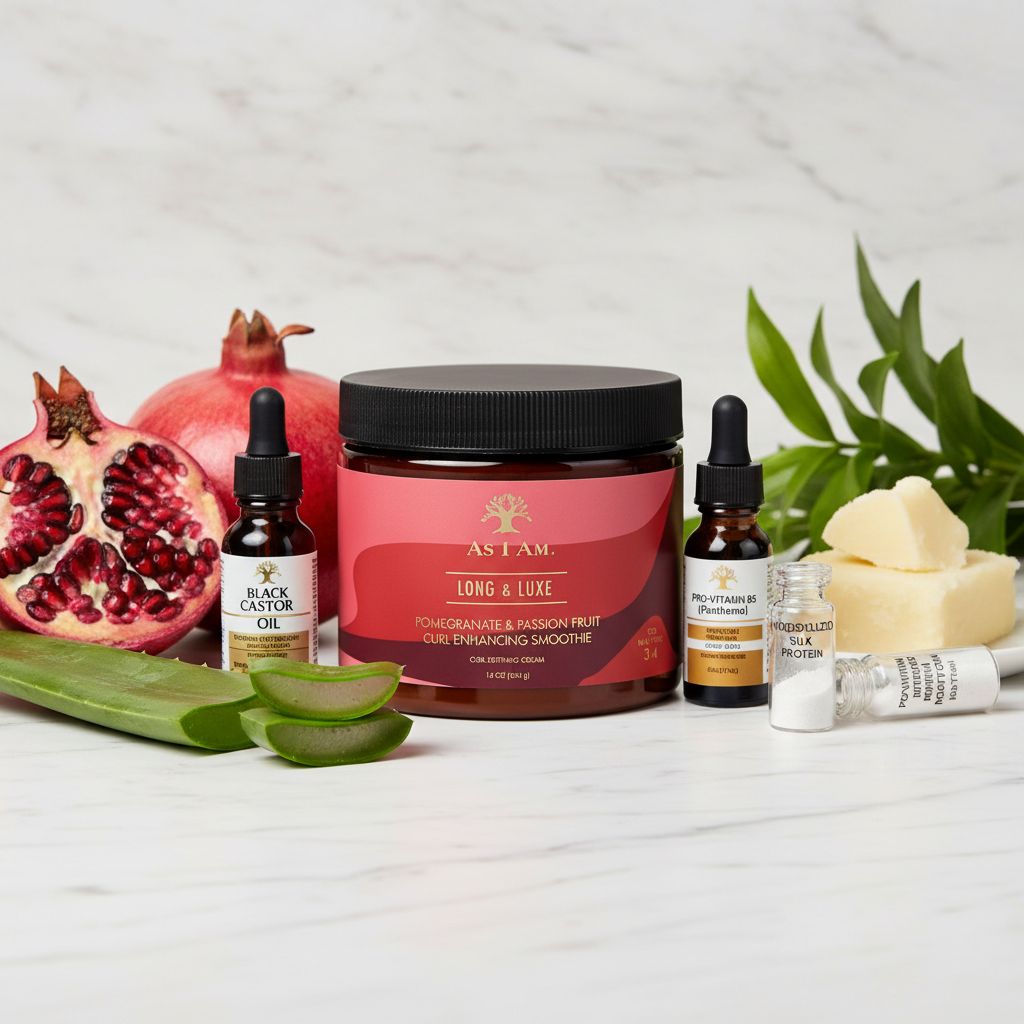 AS I AM Long & Luxe – Smoothie Définition & Croissance des Boucles 454g (LL Curl Enhancing Smoothie) - ingredients