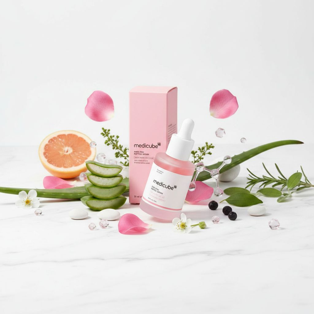 Medicube PDRN Pink Peptide Serum – Sérum Raffermissant Hydratant 30 ml - ingredients