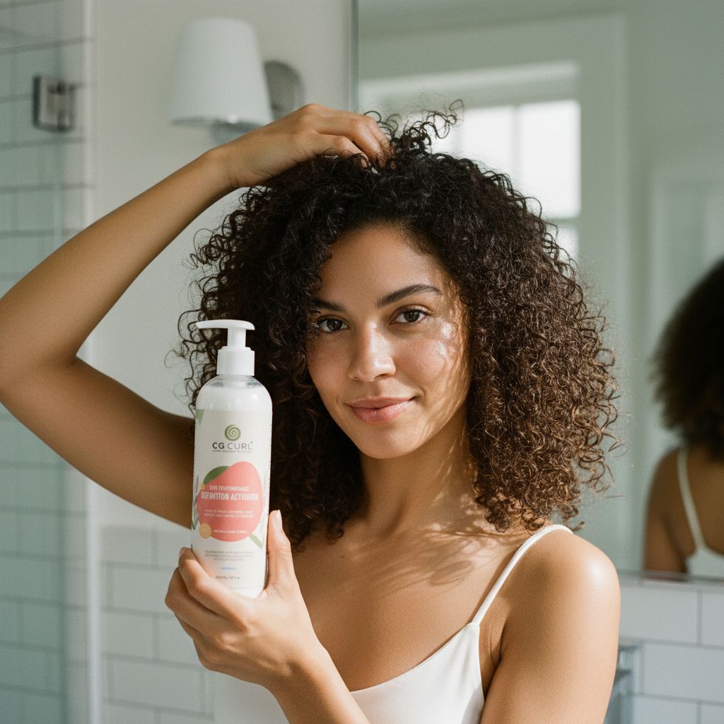 CG CURL – Activateur de Boucles Définition 355ml / 12oz (Definition Activator) - lifestyle