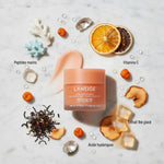 Laneige - Lip Sleeping Mask (Peach Iced Tea) 20g — Masque lèvres nuit réparateur - ingredients