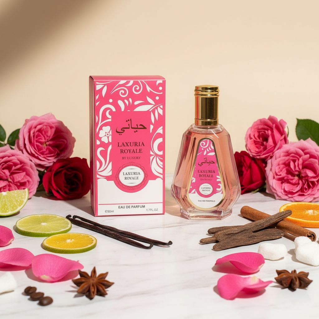 PARFUM CP LAXURIA ROSE REF KM445 55ML - ingredients