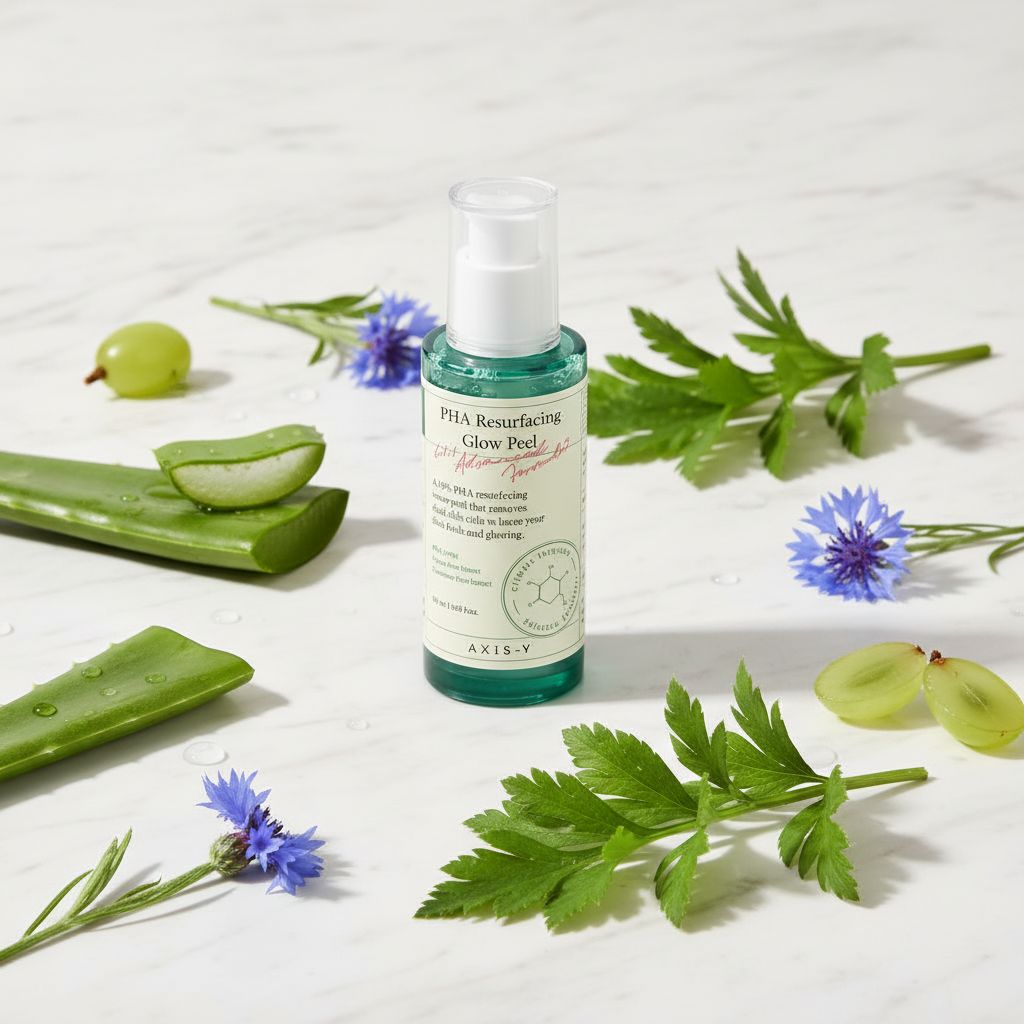 AXIS-Y PHA Resurfacing Glow Peel – Peeling Exfoliant Éclat 50 ml - ingredients