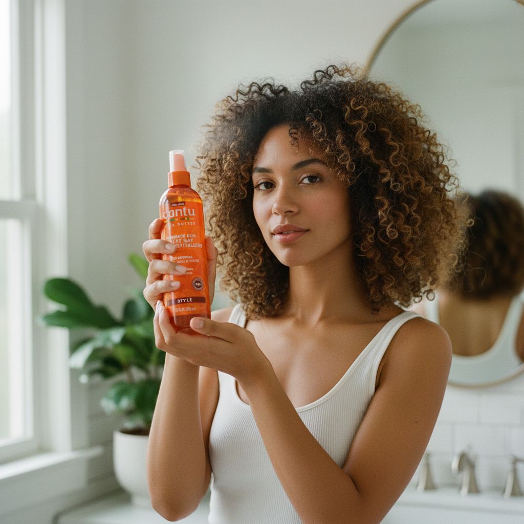 CANTU – Spray Réactivateur de Boucles Jour 2 12oz (Comeback Curl Next Day Revitalizer) - lifestyle