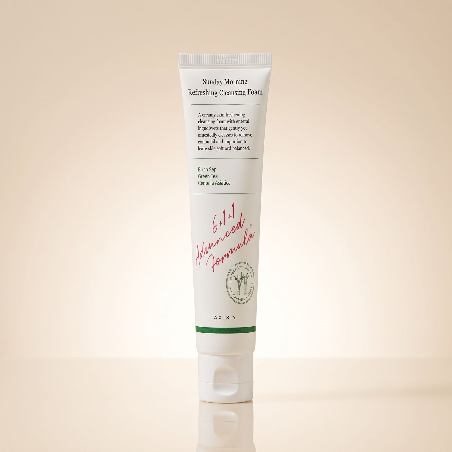 AXIS-Y Sunday Morning Refreshing Cleansing Foam – Mousse Nettoyante Rafraîchissante 120 ml - hero