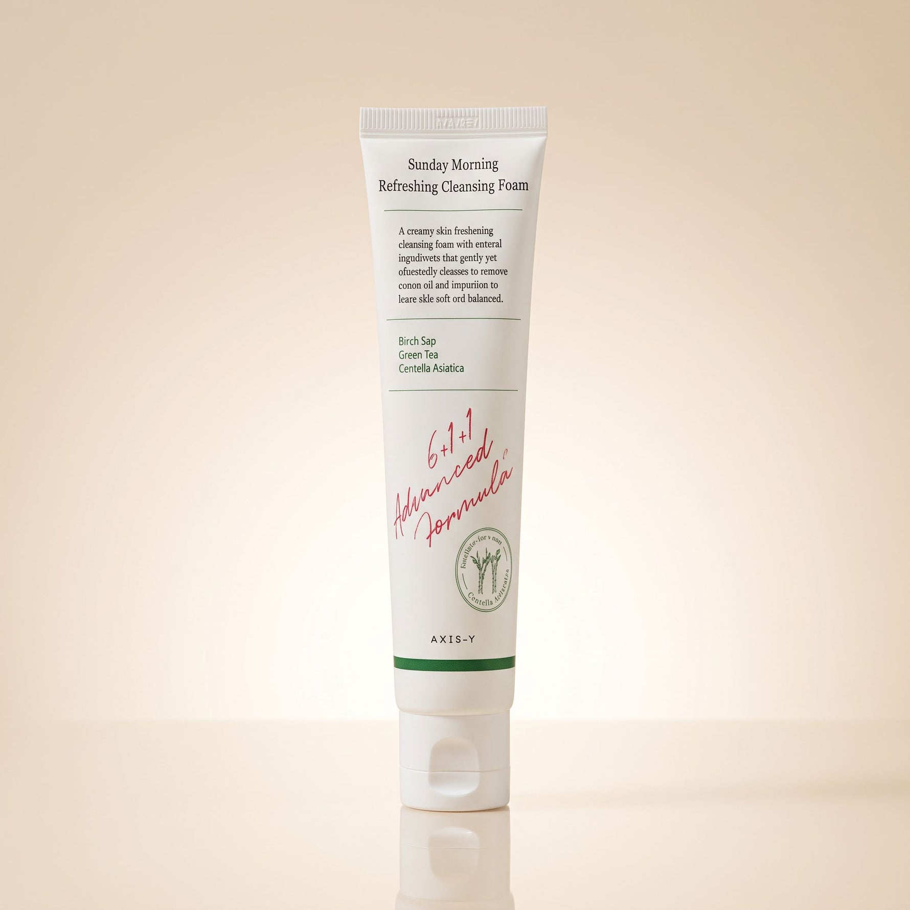 AXIS-Y Sunday Morning Refreshing Cleansing Foam – Mousse Nettoyante Rafraîchissante 120 ml - hero