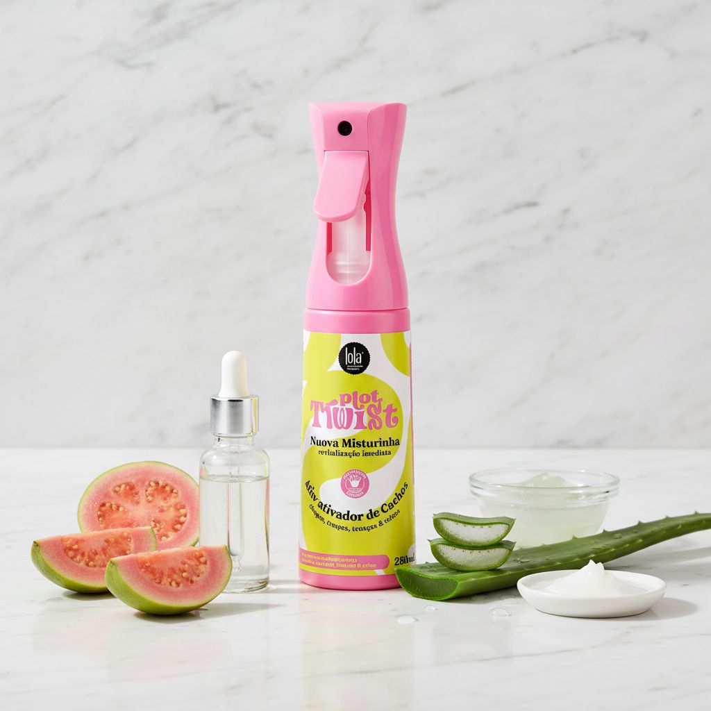 Lola Cosmetics – Plot Twist Réactivateur de Boucles 280ml - ingredients