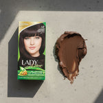 Lady in Color Dark Brown 3.0 - texture