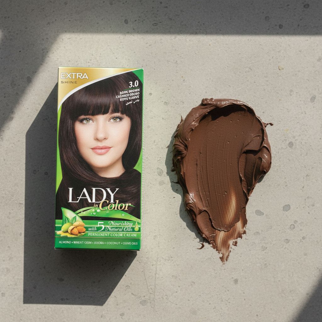 Lady in Color Dark Brown 3.0 - texture