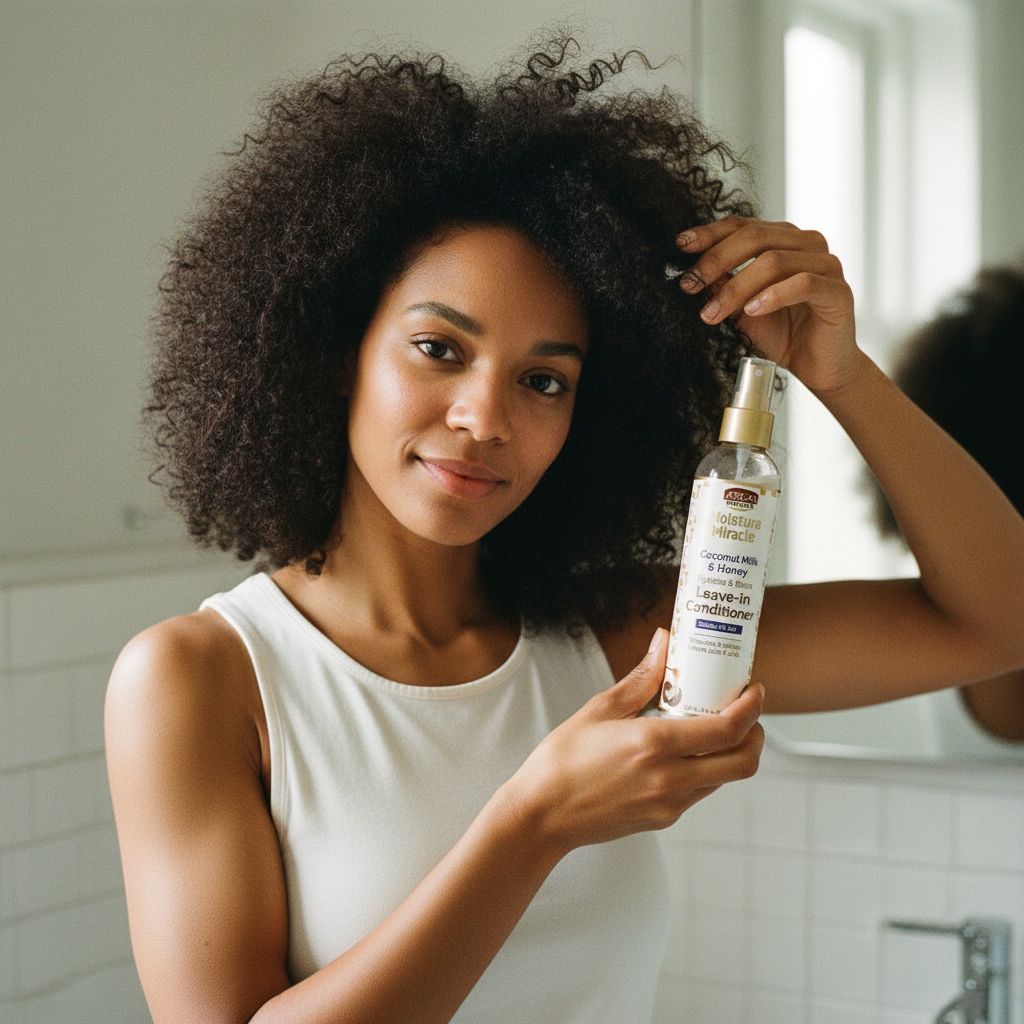 African Pride Moisture Miracle – Soin Sans Rinçage Hydratant (Leave-In Conditioner) 237ml - lifestyle