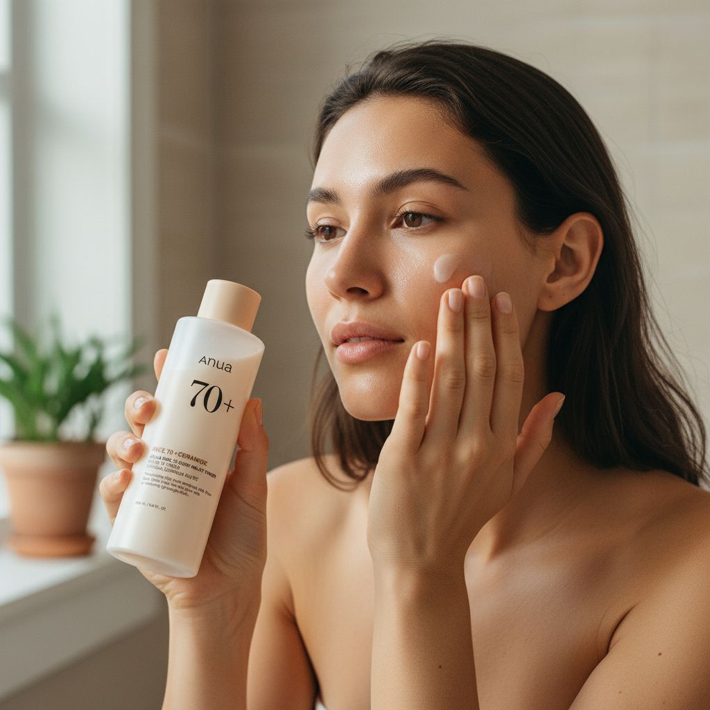 [ANUA(EU)] RICE 70 MILKY TONER 250ML (EU) - lifestyle
