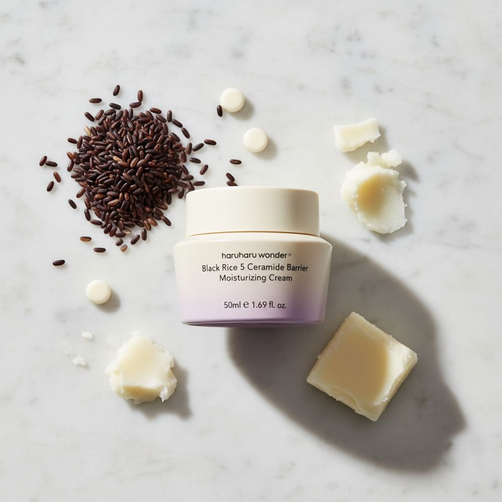 [Haruharu Wonder] Black Rice 5 Ceramide Barrier Moisturizing Cream 50ml — Crème barrière ultra-nourrissante - ingredients