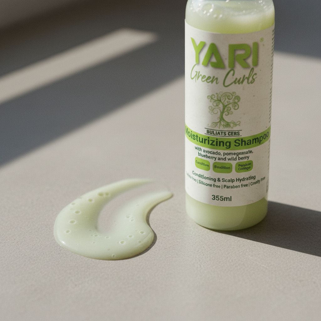 Yari Green Curls Moisturizing Shampoo 355ml - texture