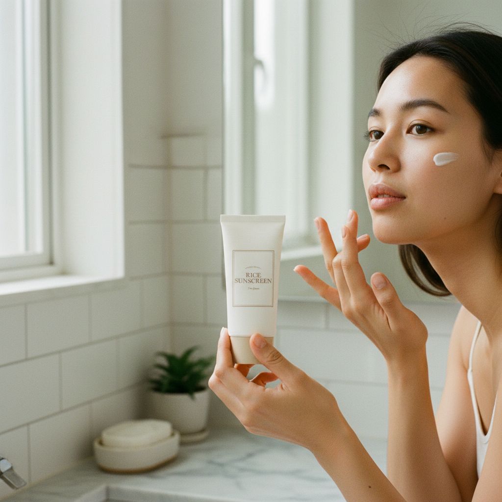 I'm from - Rice Sunscreen SPF50+ PA++++ — Protection solaire au riz purifiant - lifestyle
