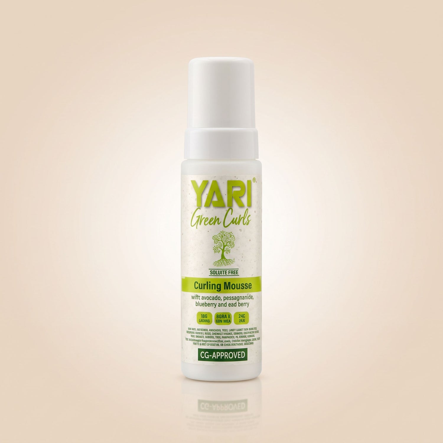 Yari Green Curls Curling Mousse 220ml - hero