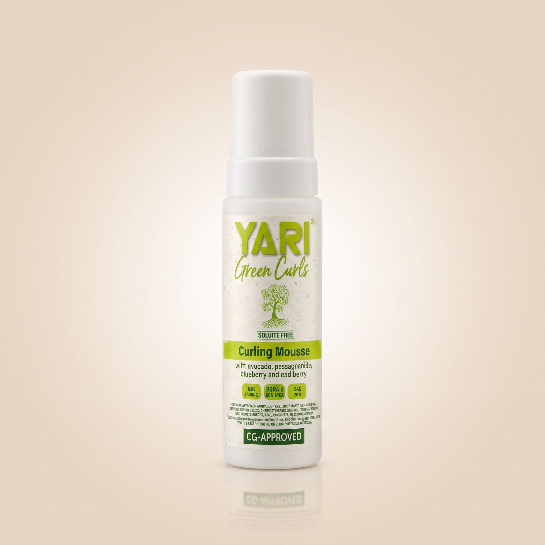 Yari Green Curls Curling Mousse 220ml - hero
