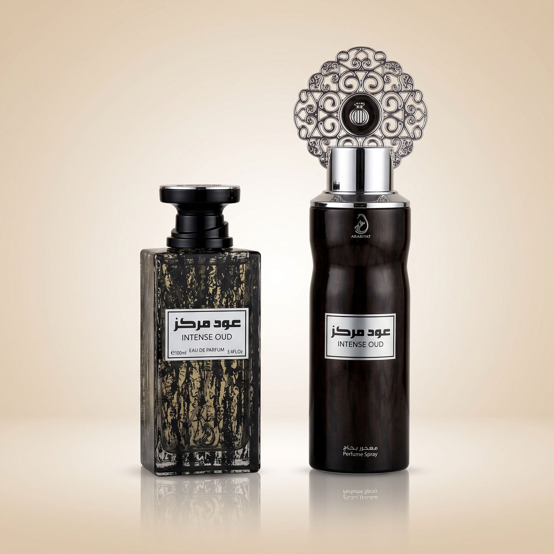 ARABIYAT Intense Oud Coffret Parfum 100ml & Spray 200ml - hero