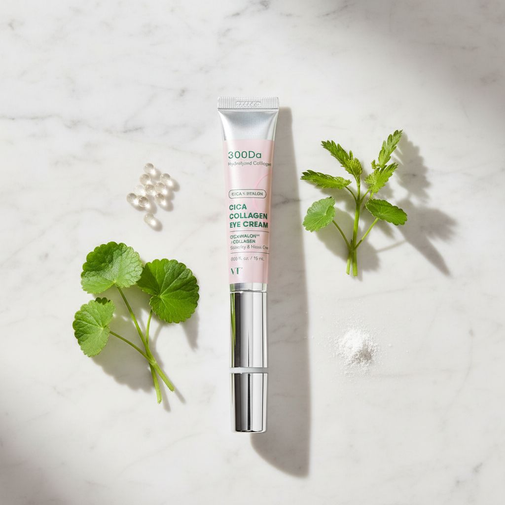[VT] CICA COLLAGEN EYE CREAM 15ML — Soin contour des yeux revitalisant - ingredients