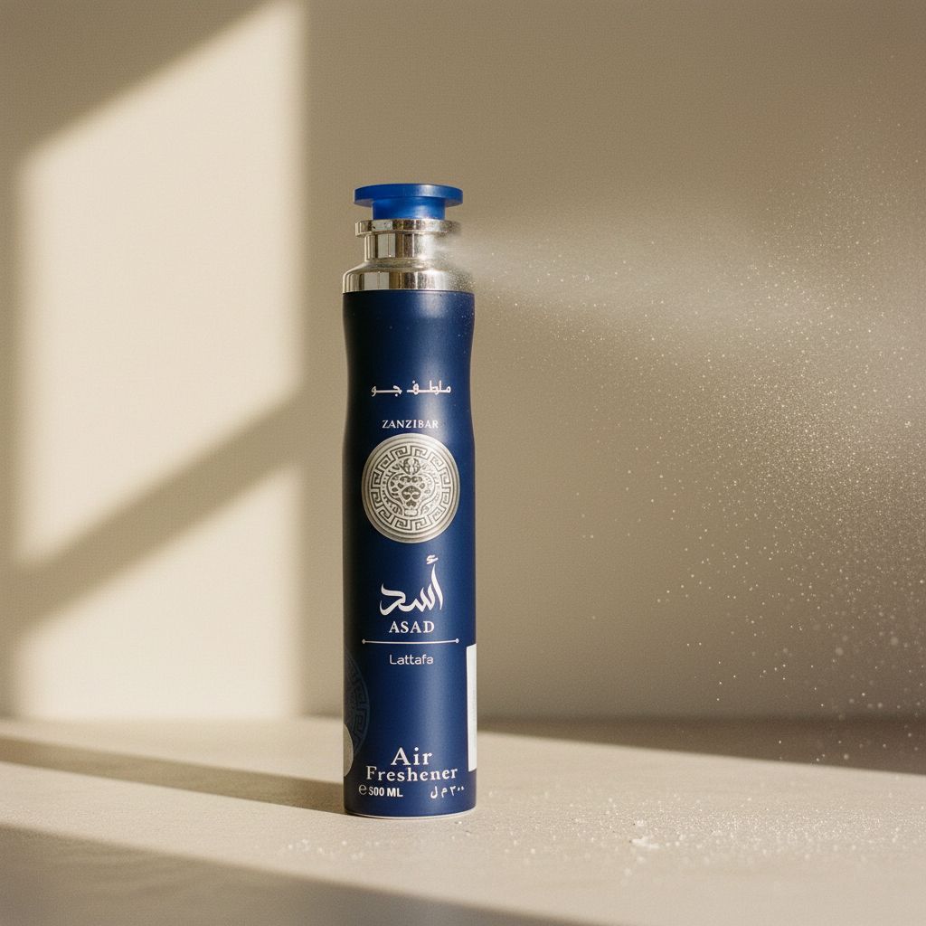 LATTAFA Zanzibar Asad Air Freshener - 300ml - texture